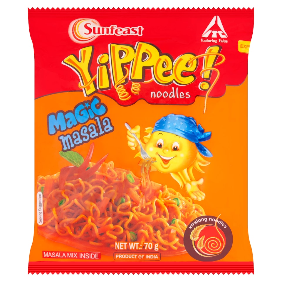 Yippee Magic Masala noodles 70g pack – instant masala noodles